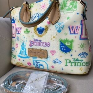 New! Dooney & Bourke 2013 Walt Disney World Princess Half Marathon Mini Handbag